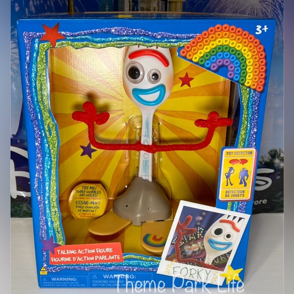 Disney Pixar Toy Story 4 Interactive Talking Forky Action Figure Toy NEW - Picture 1 of 4